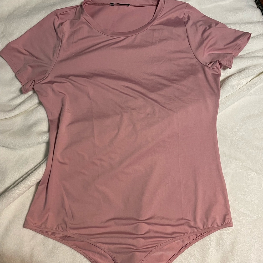 Cute pink bodysuit